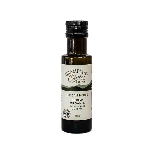 Grampians Olive Co - Extra Virgin Olive Oil - Tuscan Herbs Infused  - 250ml