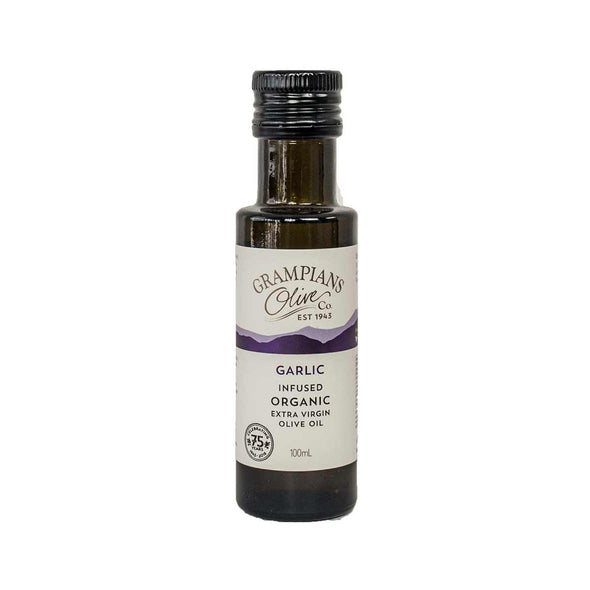 Grampians Olive Co - Extra Virgin Olive Oil - Garlic Infused