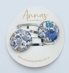 Button Hair Clip