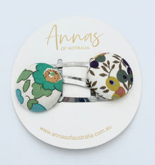 Button Hair Clip