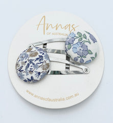 Button Hair Clip