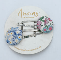 Button Hair Clip