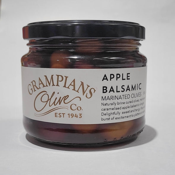 Grampians Olive Co - Olives - Apple Balsamic Marinated - 300g