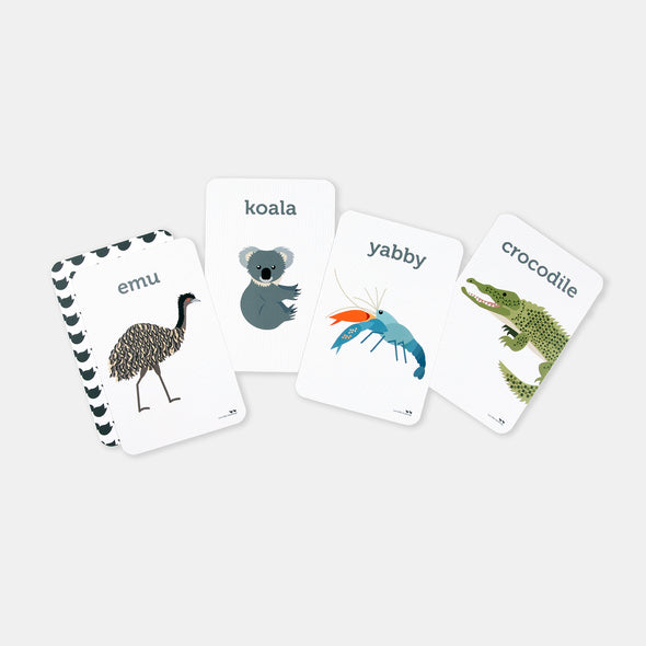 Two Little Ducklings - Aussie Animals - Flash Cards