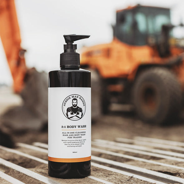 Aussie Man Hands - 2:1 Body Wash - 500ml