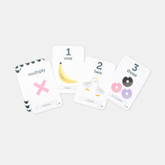 Two Little Ducklings - Counting & Maths Symbols - Flash Cards