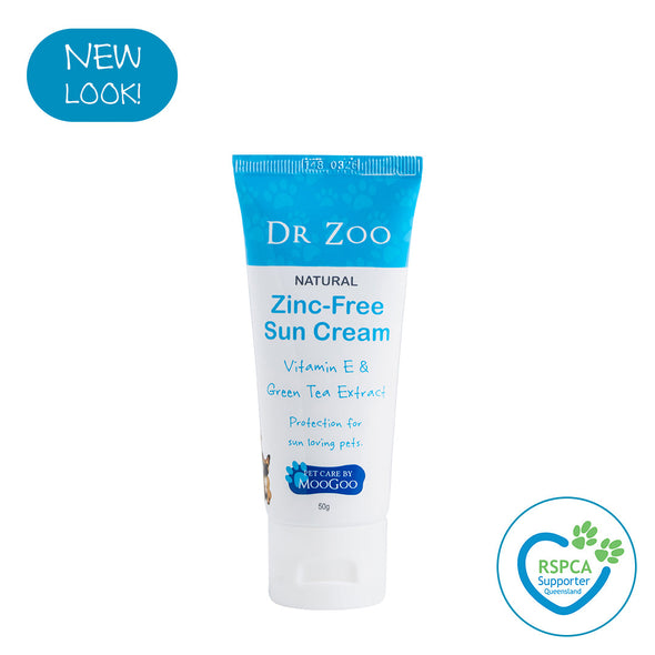 Dr Zoo - Zinc Free Natural Sun Cream - 50g