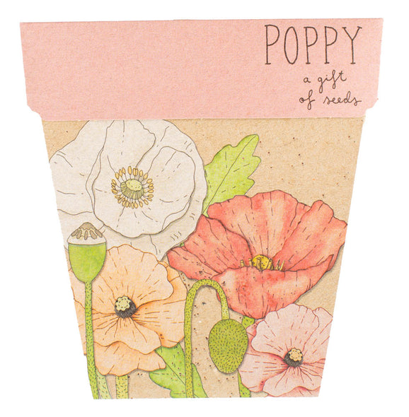 Sow N Sow - Gift of Seeds - Poppy