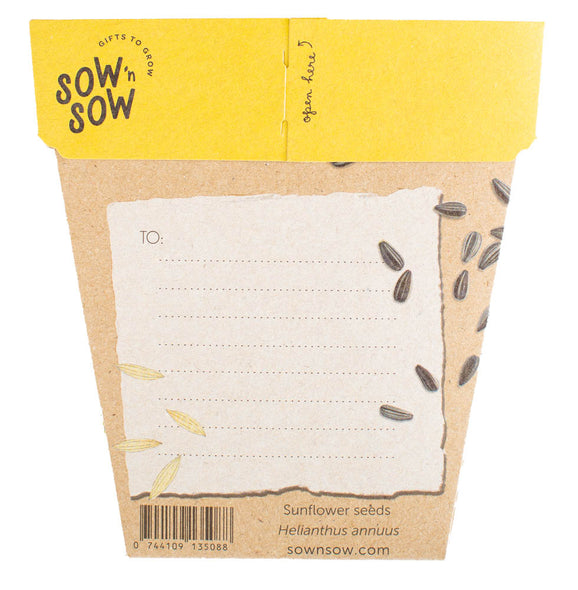 Sow N Sow - Gift of Seeds - Sunflower