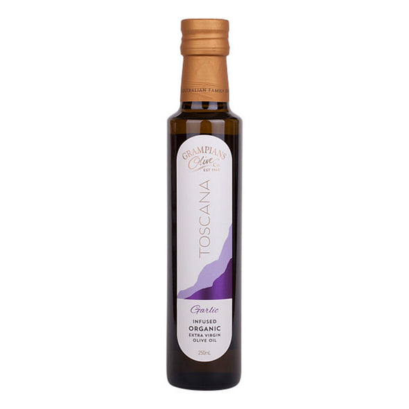 Grampians Olive Co - Extra Virgin Olive Oil - Garlic Infused