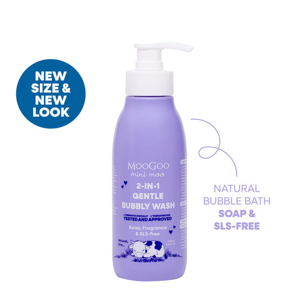 MooGoo - Baby Range - 2-in-1 Bubbly Wash