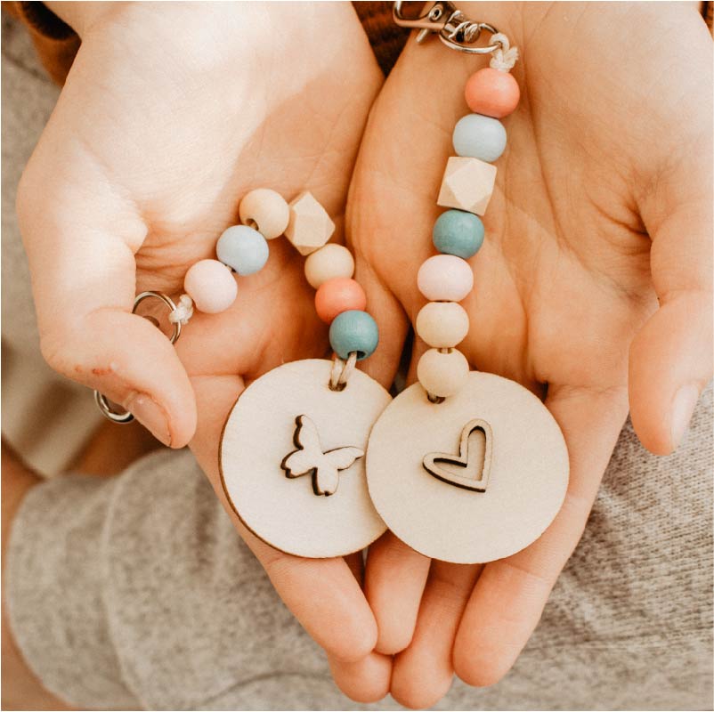 Poppy & Daisy - Pastel Bag Tags Mini