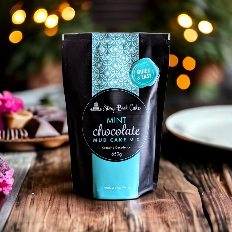Story Book Cakes - Mint Chocolate Mud Cake Mix - 650g