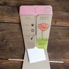 Sow N Sow - Gift of Seeds - Poppy
