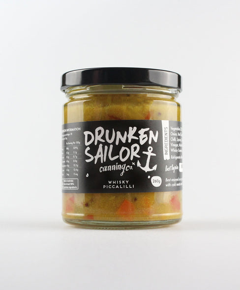 Drunken Sailor - Whisky Piccalilli - 290 gms