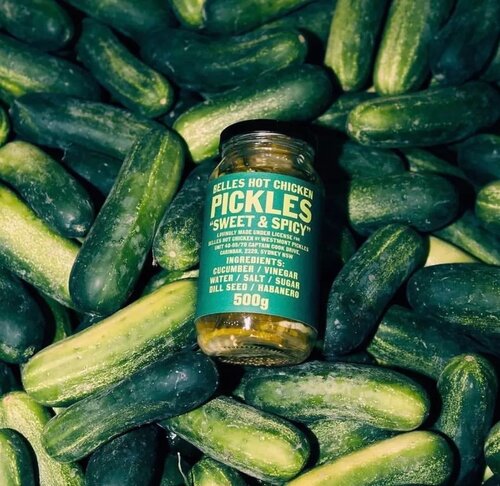BELLES - Hot Chicken Pickles - Sweet & Spicy