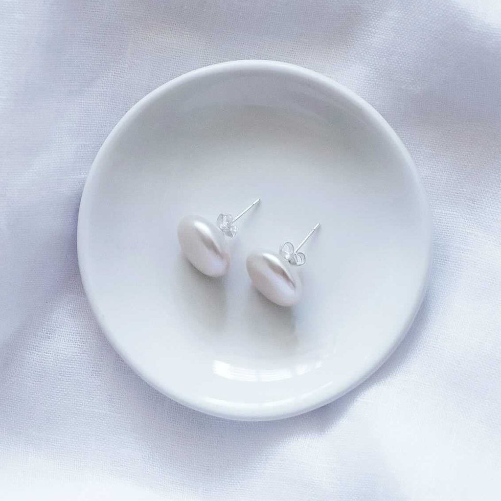 Marra Made - Penny Pearl Stud Earrings