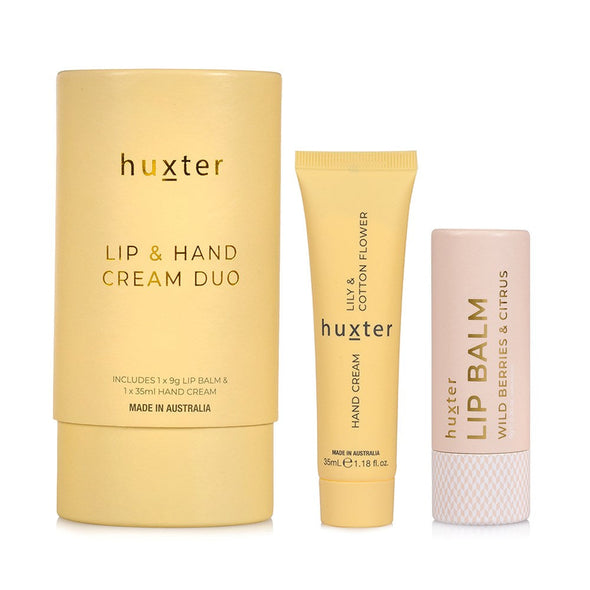 Huxter - Lip & Hand Cream Duo