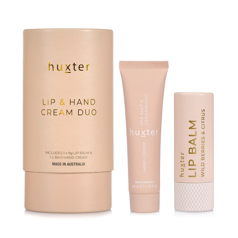 Huxter - Lip & Hand Cream Duo