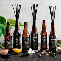 Mojo - Diffuser - Wasabi Mint - Reclaimed Beer Bottle