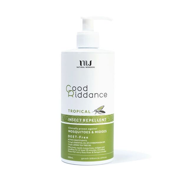 Good Riddance - TROPICAL - Insect Repellent (100ml, 250ml & 500ml)