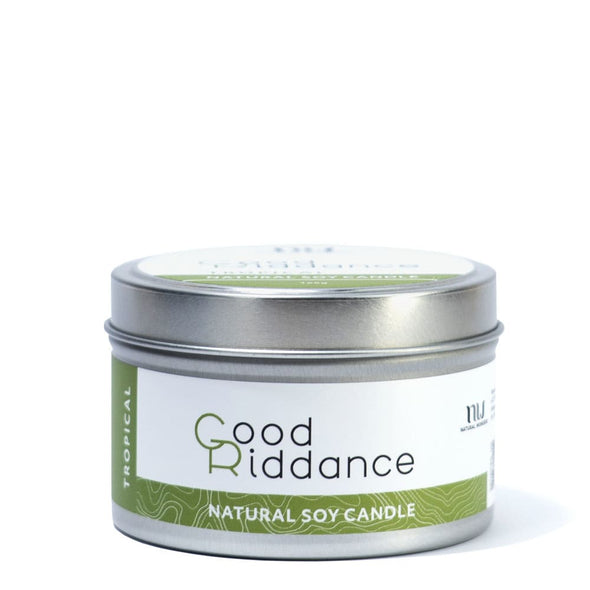 Good Riddance - Tropical Candle Tin 165g