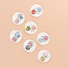 Anna's - Hair Clip -Button