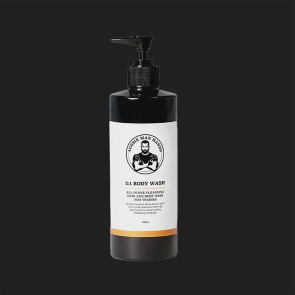 Aussie Man Hands - 2:1 Body Wash - 500ml
