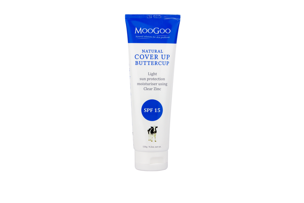 MooGoo - Cover Up Buttercup SPF 15 Natural Moisturiser 120g