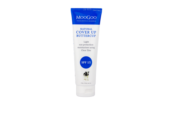 MooGoo - Cover Up Buttercup SPF 15 Natural Moisturiser 120g