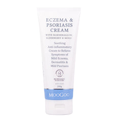 MooGoo - Eczema & Psoriasis Cream with Marshmallow, Elderberry & More