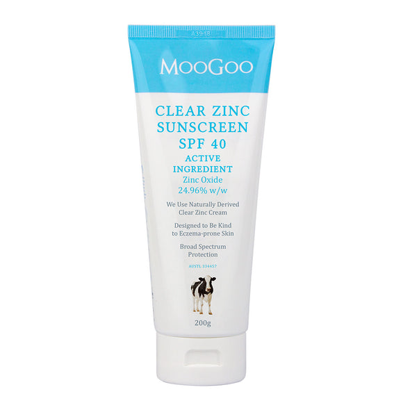 MooGoo - Clear Zinc Sunscreen SPF 40