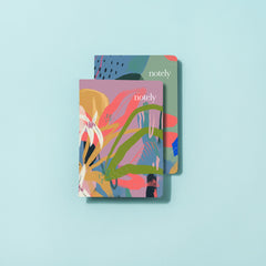 Notely - Anna Manolatos - A6 Lined Notebook - Set of 2