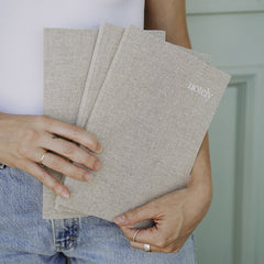 Notely - B5 - Linen Soft Cover (Lined Journal 140 pages)