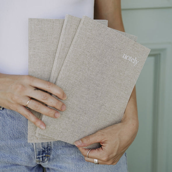 Notely - Soft Cover Linen B5 Journal (140 pages)