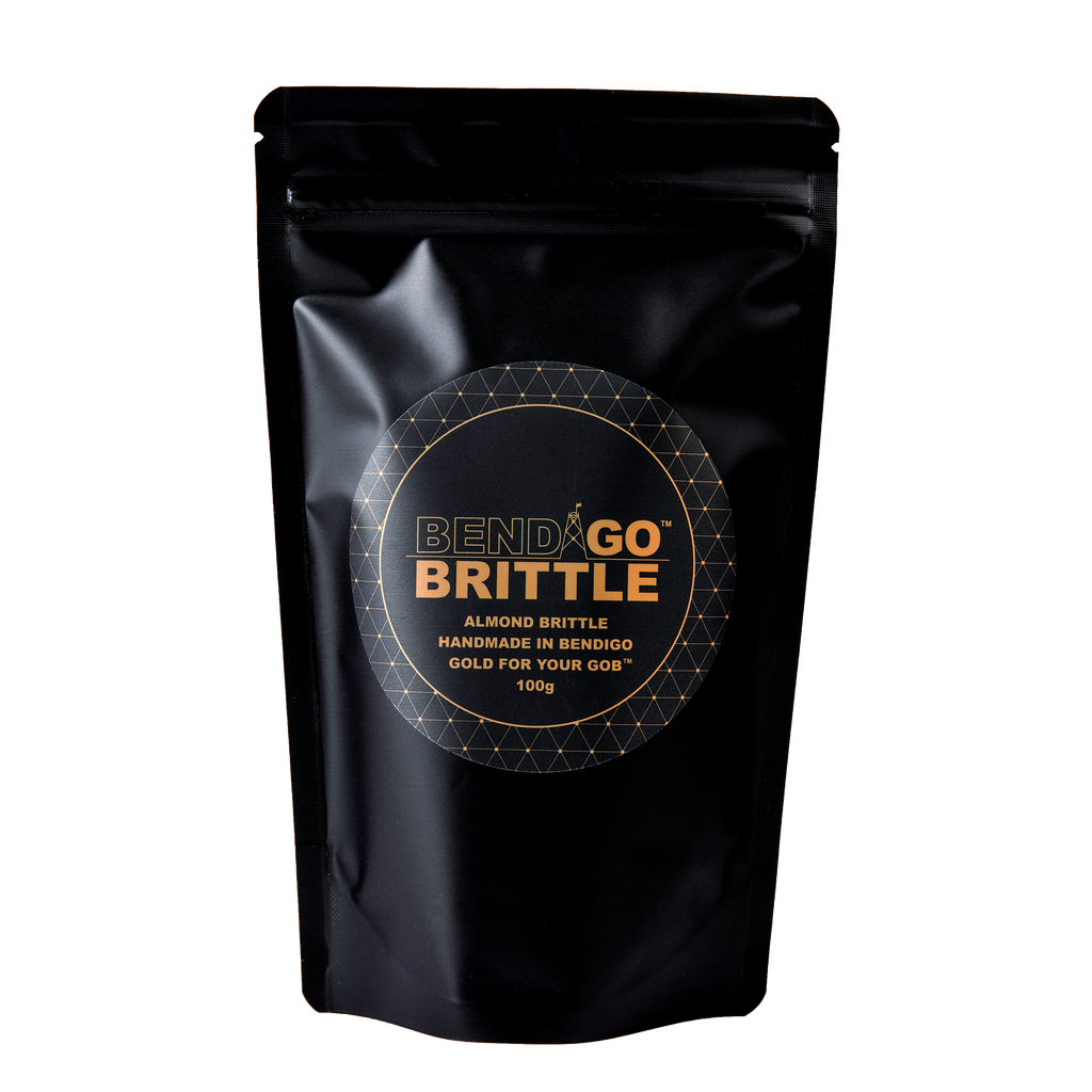 Bendigo Brittle - Almond Brittle - 100gm