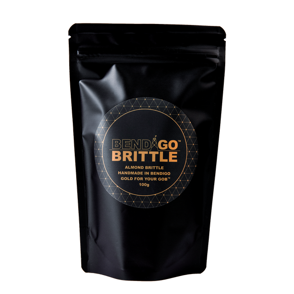 Bendigo Brittle - Almond Brittle - 100gm