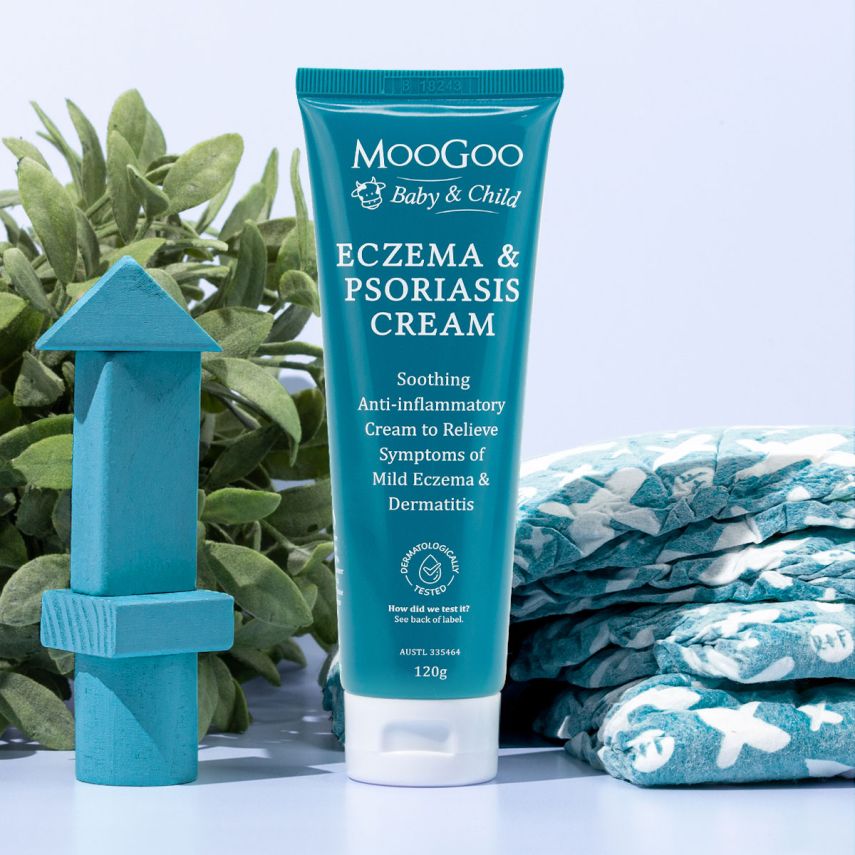 MooGoo Eczema & Psoriasis Cream 120g - Baby Range